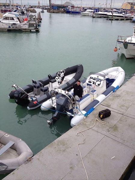 Tubing Ribs Gallery of RIB Tubes - RIB Boat Manufacturers - Re-tube Rib Examples - UK