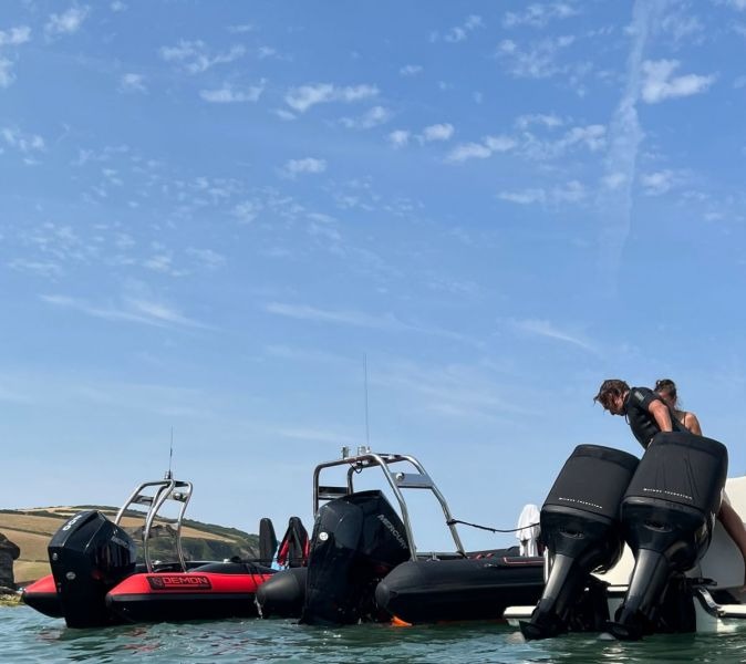 Tubing Ribs Gallery of RIB Tubes - RIB Boat Manufacturers - Re-tube Rib Examples - UK