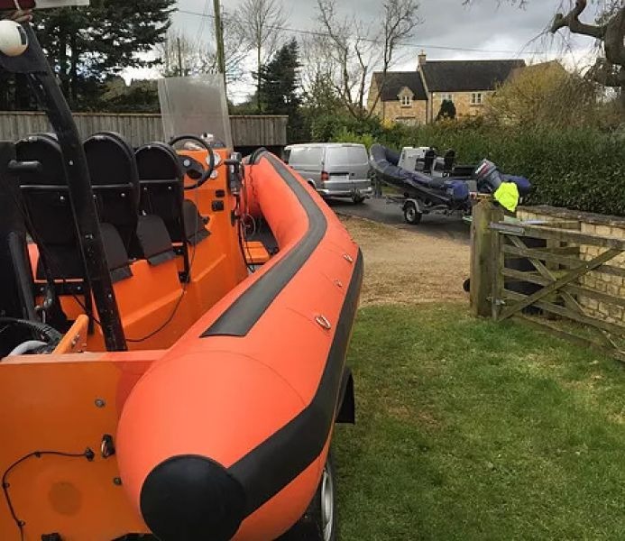 Tubing Ribs Gallery of RIB Tubes - RIB Boat Manufacturers - Re-tube Rib Examples - UK